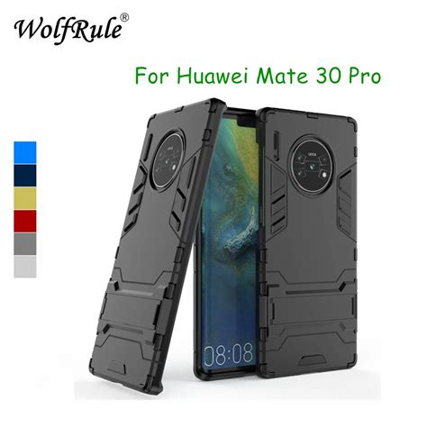 For Cases Huawei Mate 30 Pro Cover Soft Silicone Plastic Kickstand