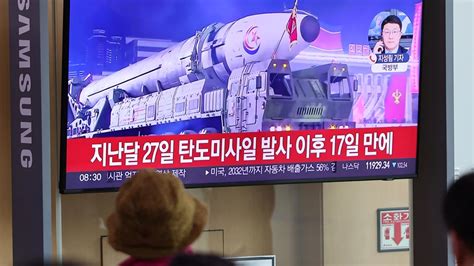 Corea Del Norte Lanza Misil Bal Stico Hacia El Norte De Jap N