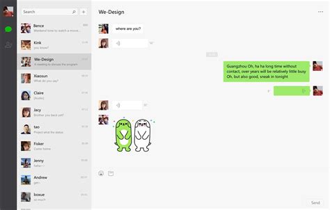 The Popular Wechat Messaging App Makes Its Windows Pc Debut