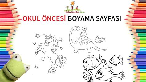 Kolay Cizimleri Boyama Sayfalari Okul Oncesi Kolay Cizimleri Boyama