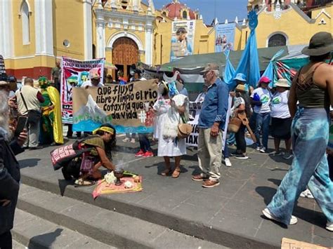 Ambientalistas Veracruzanos Marchan En Defensa Del Agua