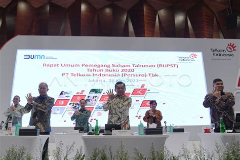 RUPS TAHUNAN TELKOM ANTARA Foto