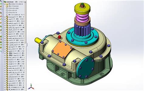 安全离合器 蜗轮组合3d模型下载 三维模型 Solidworks模型 制造云 产品模型