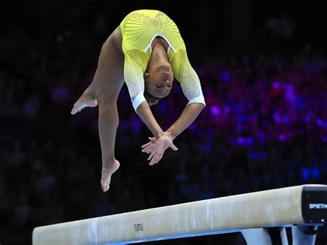 Rebeca Andrade Conquista Bronze Na Trave E Brasil Bate Recorde De Medalhas