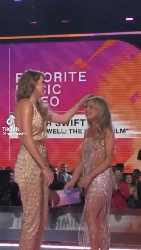 Taylor Swift and Sabrina Carpenter [Video] | Celebridades, Actrices ...