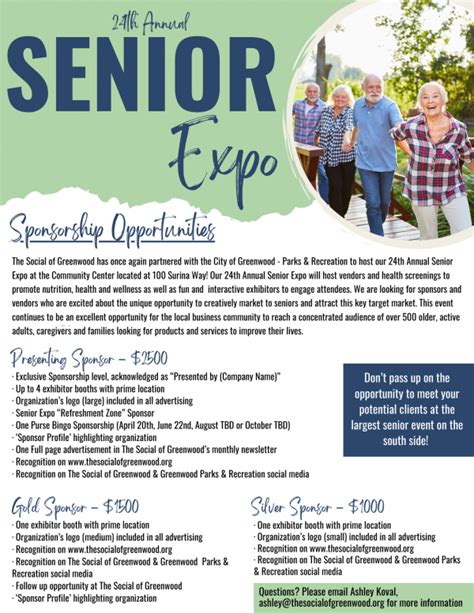 24th Annual Senior Expo ⋆ The Social Of Greenwood