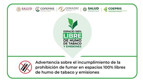 Espacios 100 Libres De Humo De Tabaco Y Emisiones