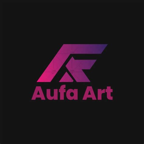 Af Logo Design Aufa Art Logo Pisces Ramadan Seni