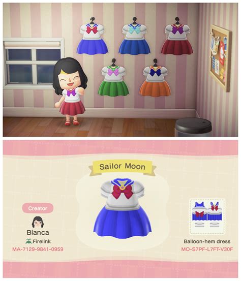 Sailor Moon Designs For Animal Crossing New Horizons Just Check Out