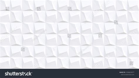 Illustration Abstract White 3d Geometric Background Stock Illustration ...