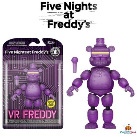 Jual Funko Articulated Action Figures Fnaf Vr Freddy Glow In The