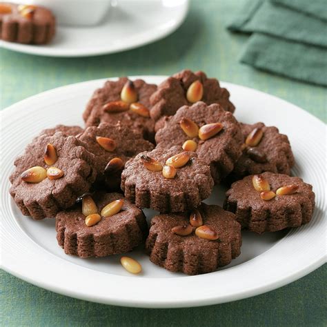 Galletas Fáciles De Chocolate Con Piñones