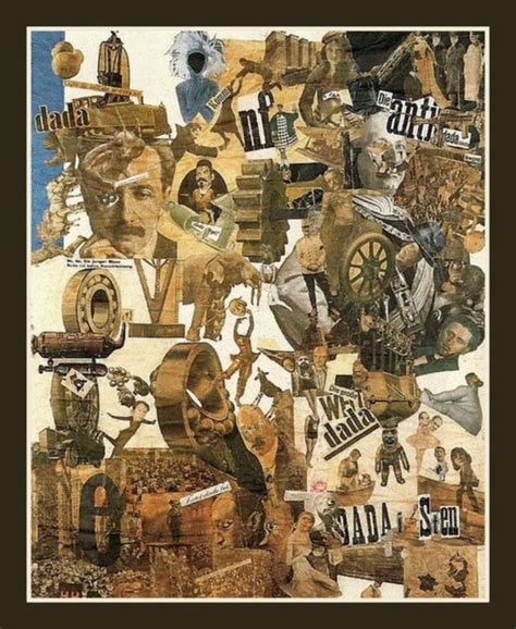 Items similar to Hannah Hoch Cut with the Kitchen Knife DADA Collage ...