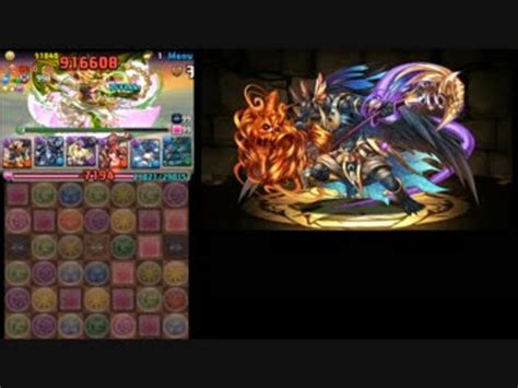 【パズドラ】一度きりチャレンジ！2 Lv10 覚醒アヌビス×覚醒オロチ ニコニコ動画