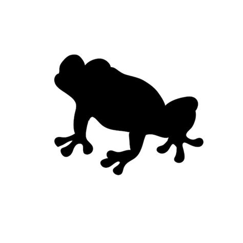 Premium Vector Frog Svg Frogs Silhouette Vector