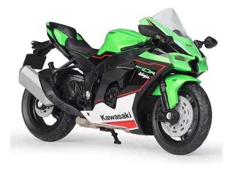 Motocicleta Escala Welly Kawasaki Ninja Zx R Meses Sin