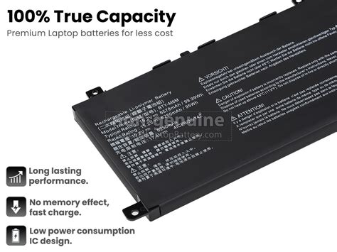 Msi Bty M M Long Life Replacement Battery Canada Laptop Battery