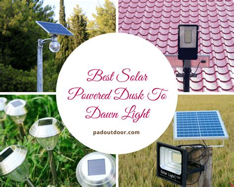 Best Solar Powered Dusk To Dawn Light Reviews | Pad Outdoor