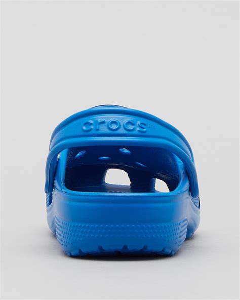 Shop Crocs Kids Classic Clog Sandals In Bright Cobalt Fast Shipping