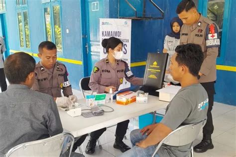 Polda Sulteng Lakukan Tes Urine Terhadap Sopir Angkutan Di T