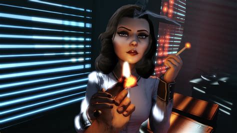 1920x1080 Black Hair Blue Eyes Elizabeth Bioshock Infinite Face