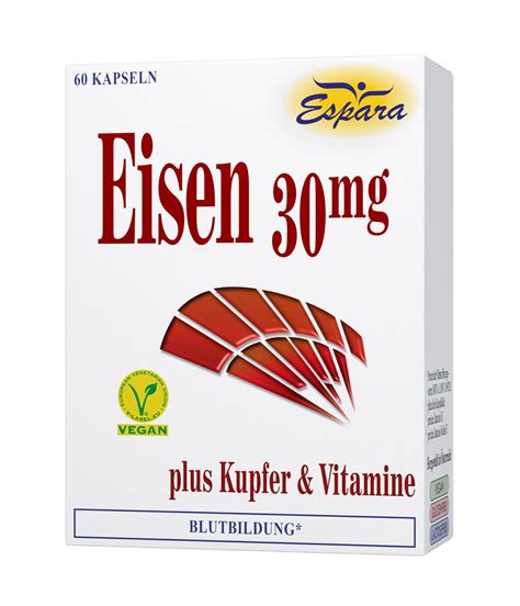 Espara Eisen Kapseln Deine Apotheke