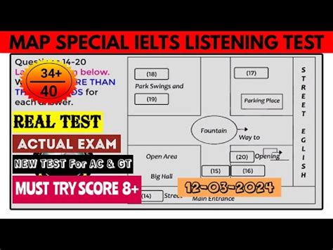 Map Special Ielts Exam Listening Test With Answers