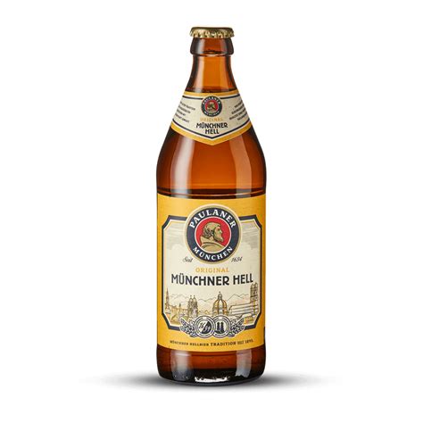 Biere Blonde Paulaner Munchner Hell Original Allemagne