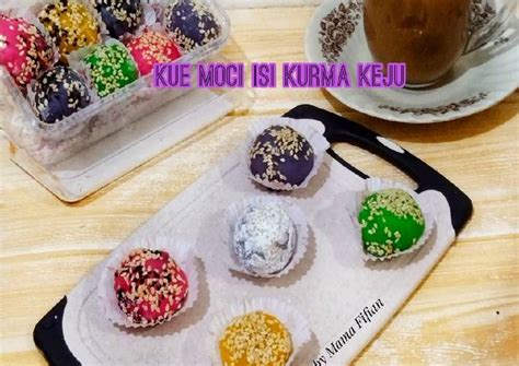 Resep Kue Moci Isi Kurma Keju Oleh Lanjarsih Mama Fifian