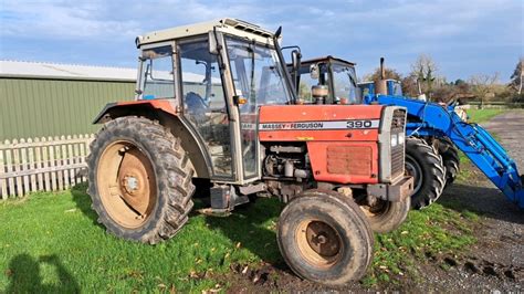 Massey Ferguson 390 2wd Tractor H399 Vhh York Machinery Sale Machinery Trailers Vehicles