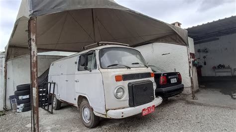 Vw Kombi Diesel 1983 83 Brasilian Vw bus Diesel Começamos as obras