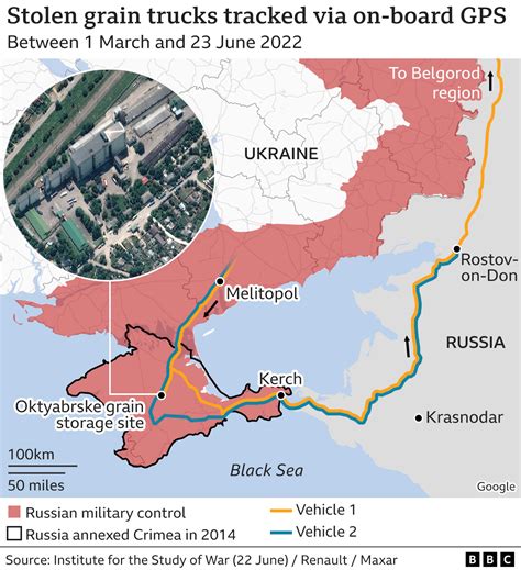 Perang Ukraina Rusia Ke Mana Rusia Membawa Hasil Rampasan Gandum Dari