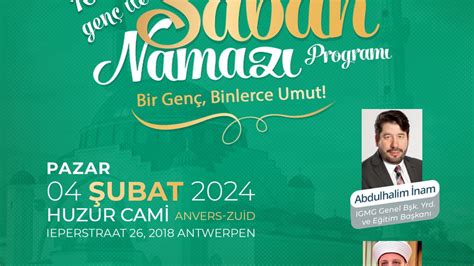 Gen Ile Cemaatle Sabah Namaz Bel Ika Slam Fedarasyonu