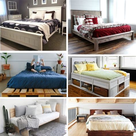 61 DIY Bed Frame Ideas on a Budget