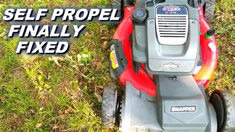 Snapper Self Propelled Lawn Mower Problems Outside Gear