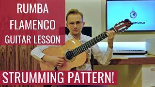 Basic Rumba Flamenco Strum Guitar Lesson Easy Strumming Tutorial