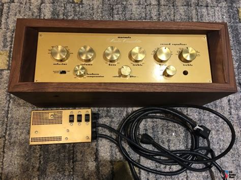 Very Rare Vintage Marantz Model 1 Mono Preamp All Original In Custom