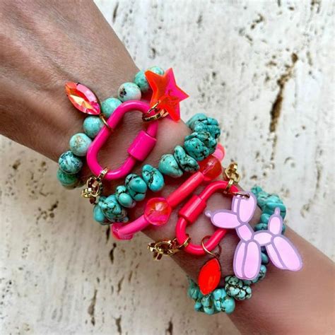 Pin By Verona Lisak On Accessoires Likes Clothes Neon Bracelets