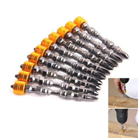 Magnetic Bit Set 65mm Phillips Electronic Screwdriver Bits Double Head