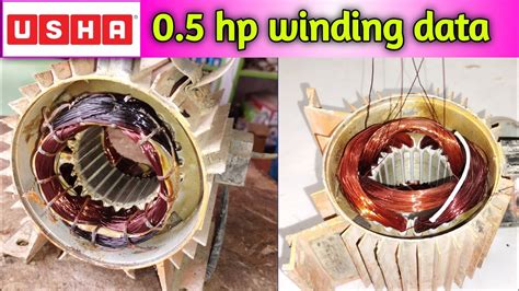 Usha Hp Motor Winding Data Usha Hp Water Pump Winding Data