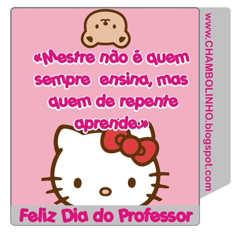 Recadinho Com Frase Para O Dia Do Professor