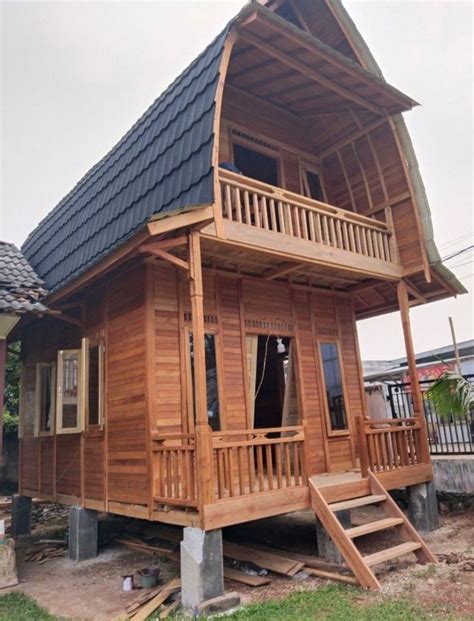 Rumah Kayu Tipe Lumbung Dua Lantai Properti Dijual Di Carousell