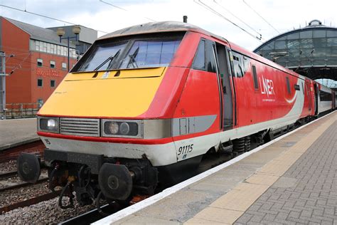 Class 91 91115 Lner Newcastle Central Lner Class 91 91115 Flickr