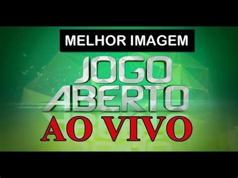 Jogo Aberto Ao Vivo YouTube