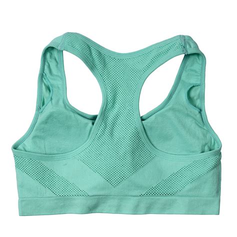 Veqking Women Breathable Sports Braabsorb Sweat Shockproof Padded Sports Bra Topathletic Gym