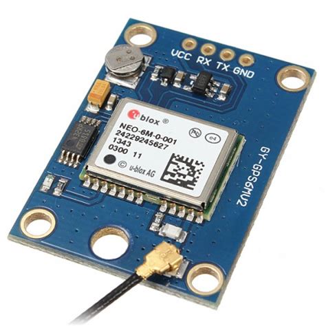 Gps Module U Blox Neo 6m With Antenna