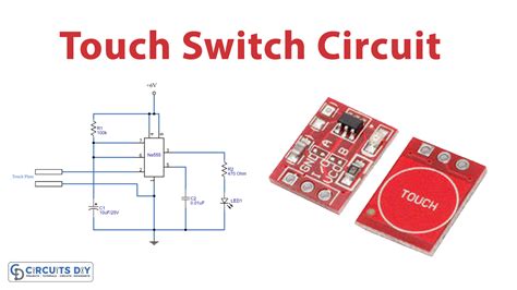 Simple Touch Switch Circuit Using N Transistors Off