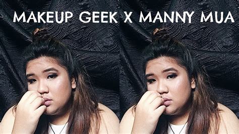 Makeupgeek X Mannymua Makeup Tutorial Youtube