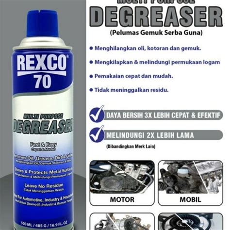 Jual Rexco 70 Degreaser 500ml Shopee Indonesia