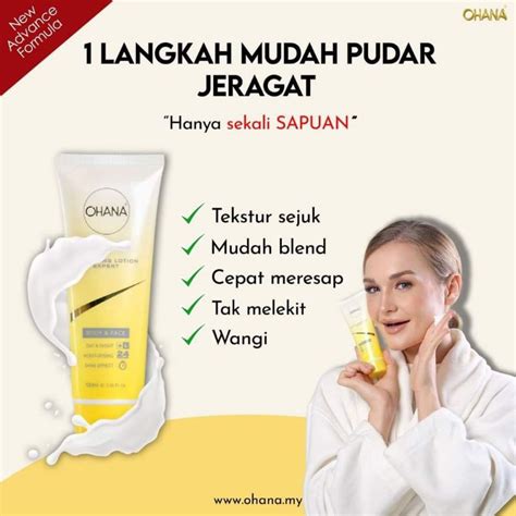 💥ohana Whitening Lotion Expert New Packaging💥original Hq💥ready Stok💥